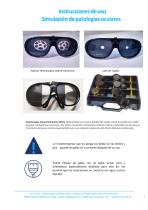 SIVIHA: Gafas de simulación de patologías oculares.-2