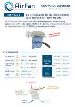 Airfan MFA0208 Datasheet