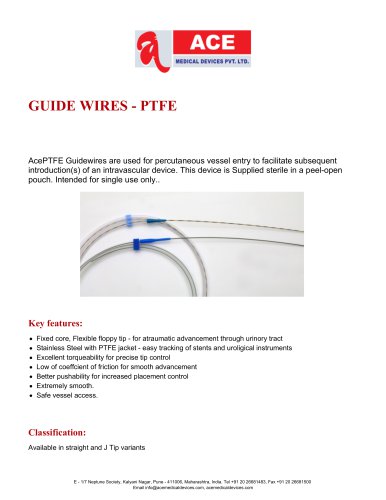 GUIDE WIRES - PTFE