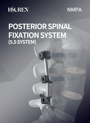 Posterior Spinal Fixation System 5.5