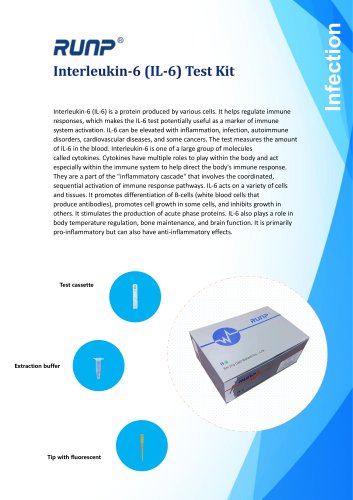 Interleukin-6 (IL-6) Test Kit (FIA) 00024C