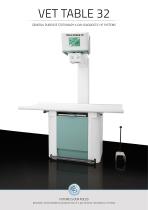 VET TABLE 32KW Veterinary X-ray system digital / analogic