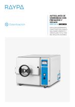 AUTOCLAVES DE SOBREMESA CON PREVACÍOS Y SECADO - SERIE AHS-B - 1