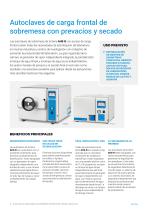 AUTOCLAVES DE SOBREMESA CON PREVACÍOS Y SECADO - SERIE AHS-B - 2