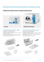 AUTOCLAVES DE SOBREMESA CON PREVACÍOS Y SECADO - SERIE AHS-B - 6