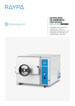 AUTOCLAVES DE SOBREMESA CON SECADO - SERIE AHS-DRY - 1