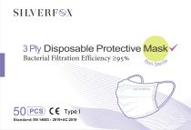 3 plys medical mask with CE type I