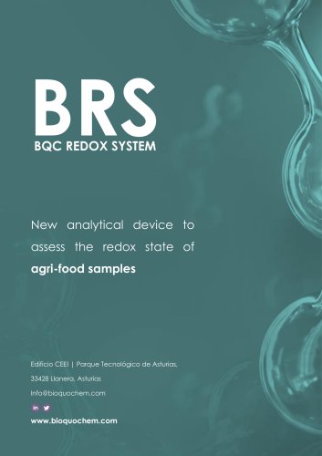 New analytical device to assess the redox state ot agri-food samples