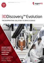 3DDiscovery EvolutionBioprinterBrochure