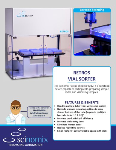 RETROS VIAL SORTER