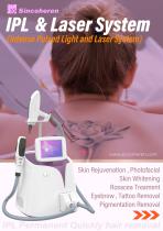 Portable IPL & ND YAG Laser machine SNQ-A