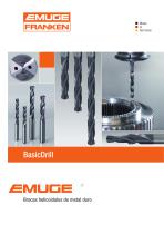 BasicDrill Brocas helicoidales de metal duro - 1