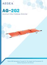 AG-2G2 Aluminum Alloy Foldaway Stretcher