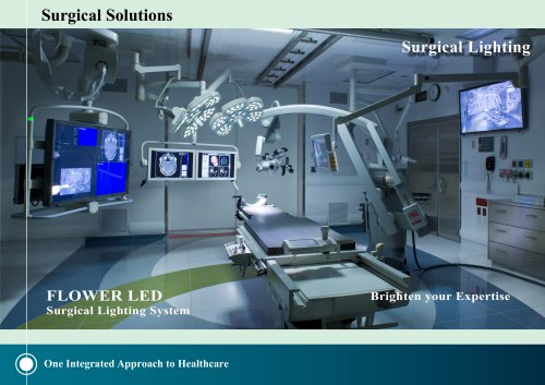 Flower-LED series Surgical Operating Lamp catalog