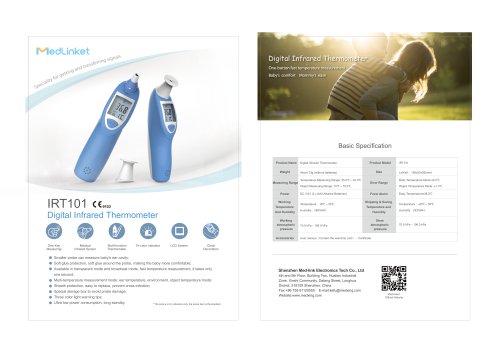 Digital Infrared Thermometer IRT101