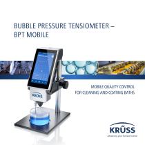 BUBBLE PRESSURE TENSIOMETER – BPT MOBILE