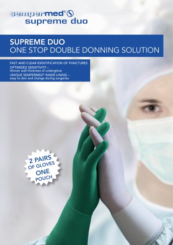 Sempermed® supreme duo