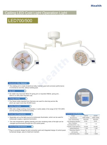 Catalog-LEDD500700-Ceiling Operating Light