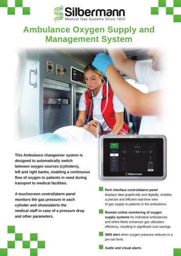 ‏‏ambulance oxygen supply system - basic