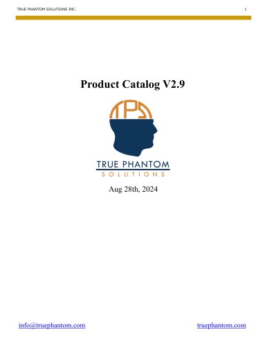 TPS Catalog All Products