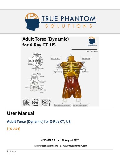 User Manual TO-A04
