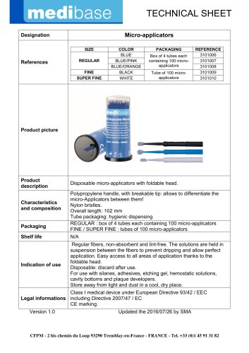 Micro-applicators