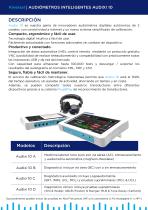 Folleto audiómetro inteligente Audixi 10-2