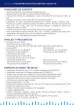 Folleto audiómetro inteligente Audixi 10-4