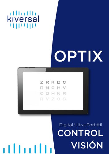 Folleto del m&oacute;dulo de control visi&oacute;n OPTIX para Audixi 10