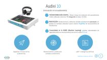 Presentación de producto: audiómetro inteligente Audixi 10-4