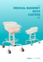 A06 Hospital bassinet on casters