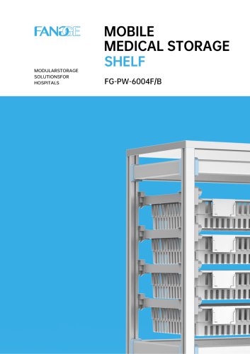 FG-PW-6004F/B Hospital Consumables Trolley