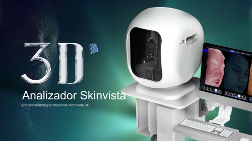 Analizador de piel 3D - Analizador del estado de la piel