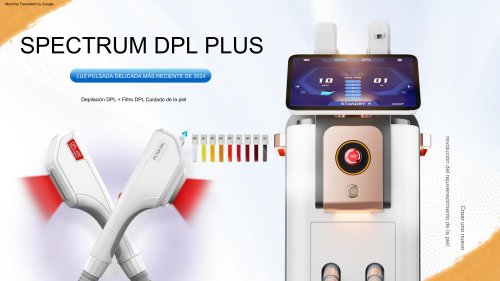 Depilación DPL PLUS + Filtro DPL Cuidado de la piel