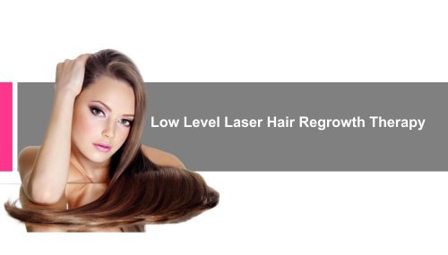 Laser hair growth machine