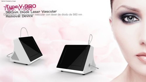 láser vascular de 980 nm V980