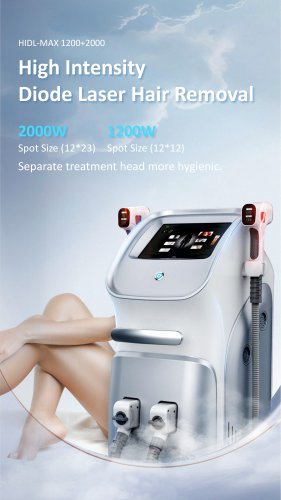  Two handles Hair Removal Two handles HR