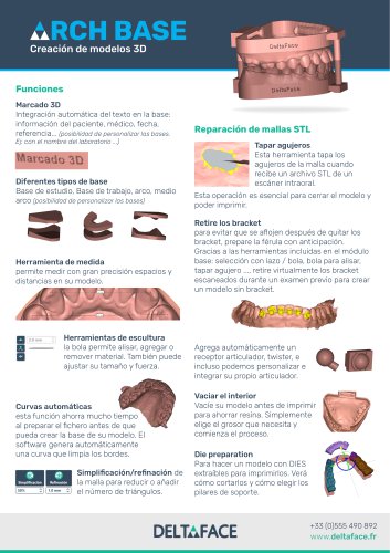 ARCH BASE - creacion de modelos dentales