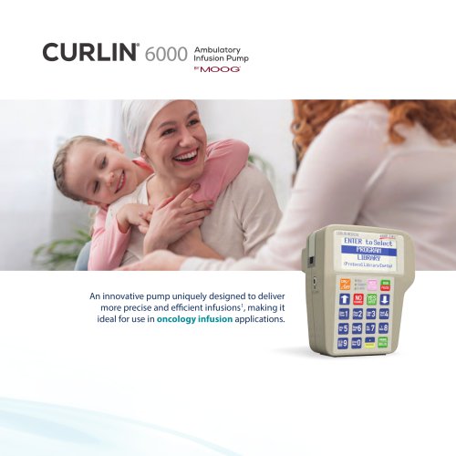 Curlin 6000 Ambulatory Infusion Pump