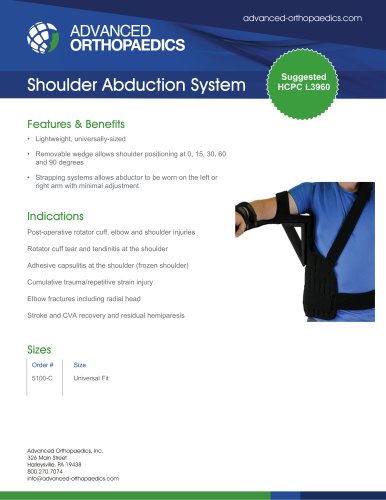 Shoulder Abduction System