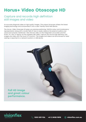 Horus+ Video Otoscope HD