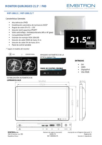 Brochure MBT-1000.21.5 ES