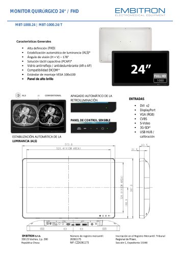 Brochure MBT-1000.24 ES