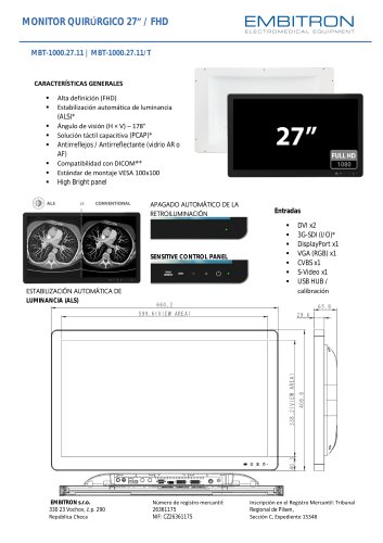 Brochure MBT-1000.27.11 ES