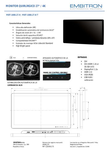 Brochure MBT-1000.27.9 ES