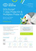 SOLIScript® 1-step Probe Kit & Multiplex Probe Kit