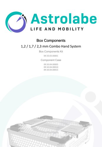 Box Components 1,2 / 1,7 / 2,3 mm Combo Hand System