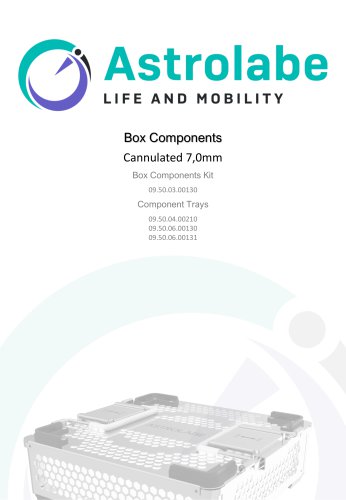 Box Components Cannulated 7,0mm