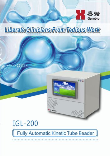 Genobio Full-Automatic Kinetic Tube Reader IGL-200