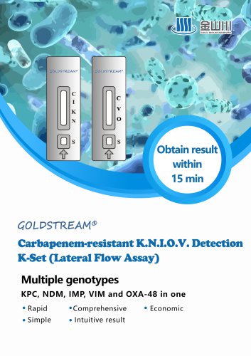 GOLD MOUNTAINRIVER Carbapenem-resistant K.N.I.O.V Detection K-Set Lateral Flow Assay